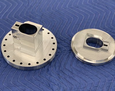 SUS316L　特殊フランジ　φ200 透磁率1.2μ以下